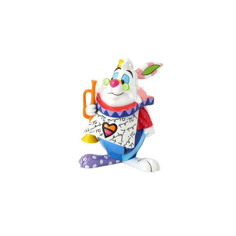 Mini figurine lapin blanc d'alice disney britto -6001310