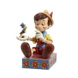 Figurine pinocchio and jiminy cricket f collection disney trad -4043647