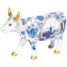 Animaux de la ferme Vache blue cow bone china CowParade -47455