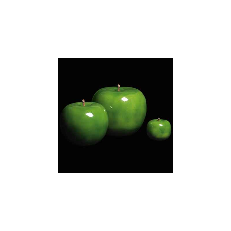 Pomme verte brillant glacé Bull Stein - diam. 29 cm outdoor