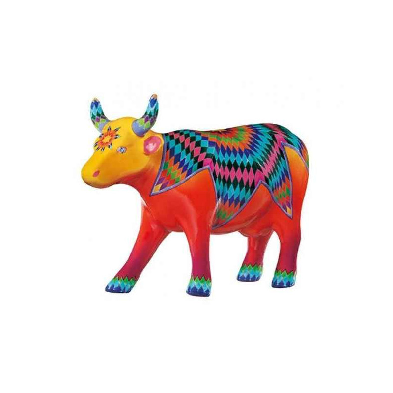 Animaux de la ferme Vache quincy CowParade céramique taille M