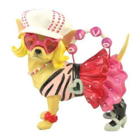 Figurine chien Pop Diva Chihuahua 13697
