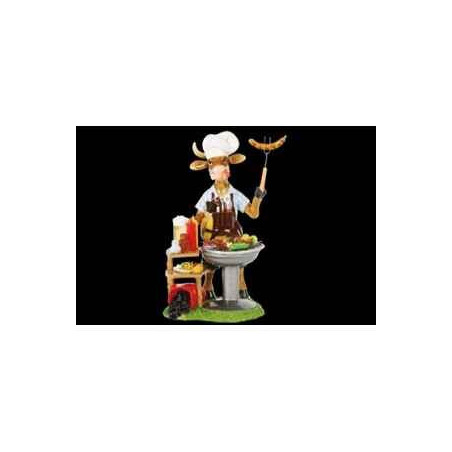 Animaux de la ferme Figurine Vache 20cm mr. grill Art in the City 84141