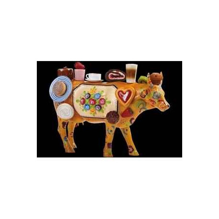 Animaux de la ferme Figurine Vache 50cm enjoy the good things in life Art in the City 84256