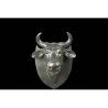 Animaux de la ferme Figurine Trophée vache cowhead silver 25cm Art in the City 80998
