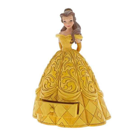 Figurine belle treasure keeper collection disney trad -A29503