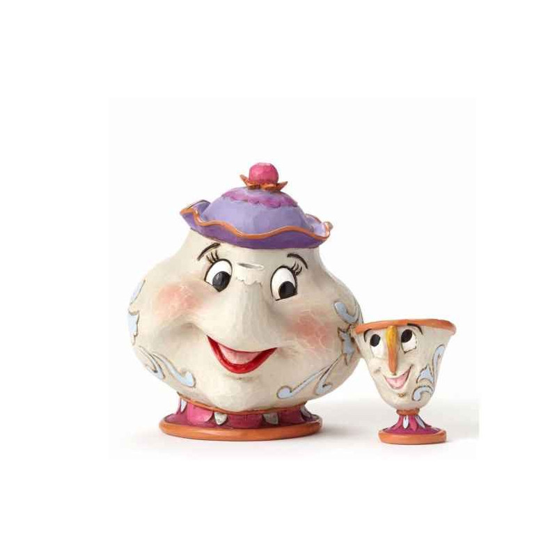 Figurine mrs potts and chip /t20 collection disney trad -4049622