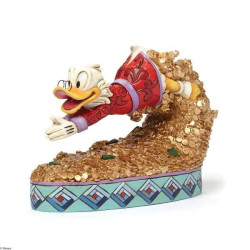 Figurine scrooge mc duck treasure dive collection disney trad -4046055