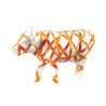 Animaux de la ferme Vache vaca con cinta CowParade résine taille M