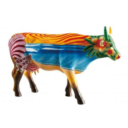 Animaux de la ferme Vache one happy cow CowParade Taille L
