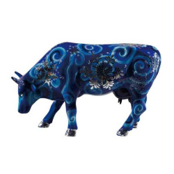 Animaux de la ferme Vache wisconsin winter CowParade Taille L