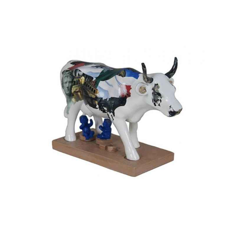 Animaux de la ferme Vache bella italia CowParade résine taille M