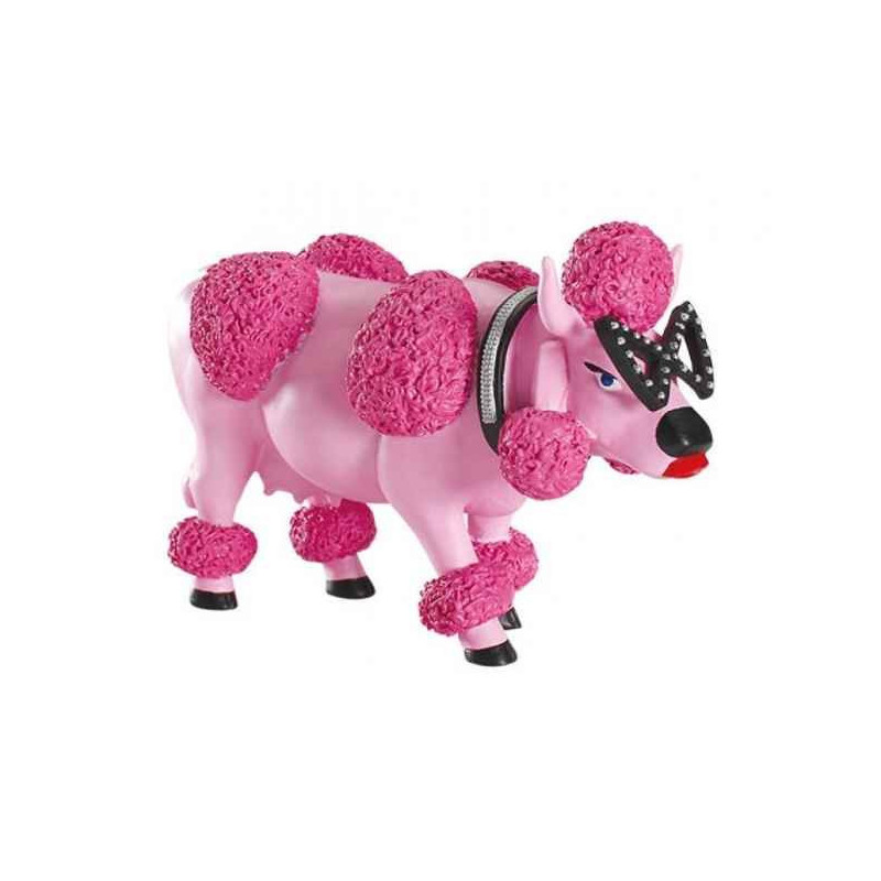 Animaux de la ferme Vache french moodle CowParade résine taille M