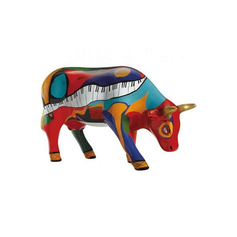 Animaux de la ferme Vache moosicowly speaking CowParade céramique taille M