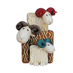 Figurine Farmyard Fun  - Ronnie  - Joe  - Eric  - RA15EC -RA09EC -RA08EC
