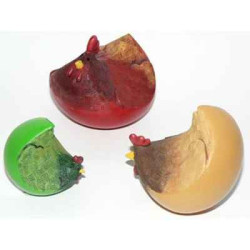 Figurine Farmyard Fun  - Betty  - Flo  - Millicent  - CH12SB -CH11SO -CH09SW