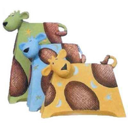 Figurine Farmyard Fun  - Fern  - Bluebell  - Buttercup  - CW12GS -CW09BS -CW07YS