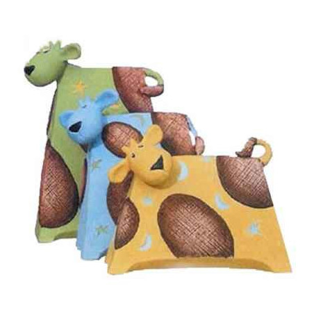 Figurine Farmyard Fun  - Fern  - Bluebell  - Buttercup  - CW12GS -CW09BS -CW07YS