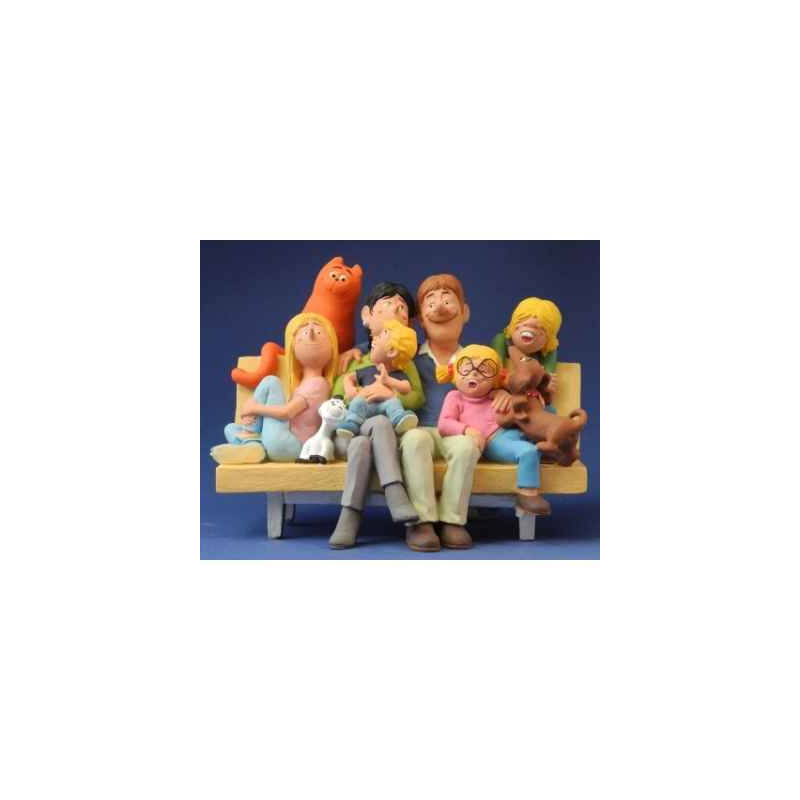 Figurine la famille de jan, jans en de kinderen -JJ19