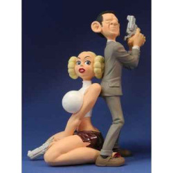 Figurine agent et olga dans agent 327 -AG03