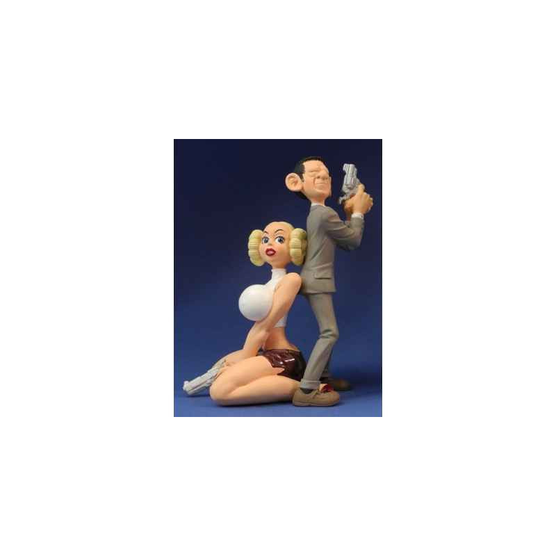 Figurine agent et olga dans agent 327 -AG03