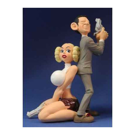 Figurine agent et olga dans agent 327 -AG03