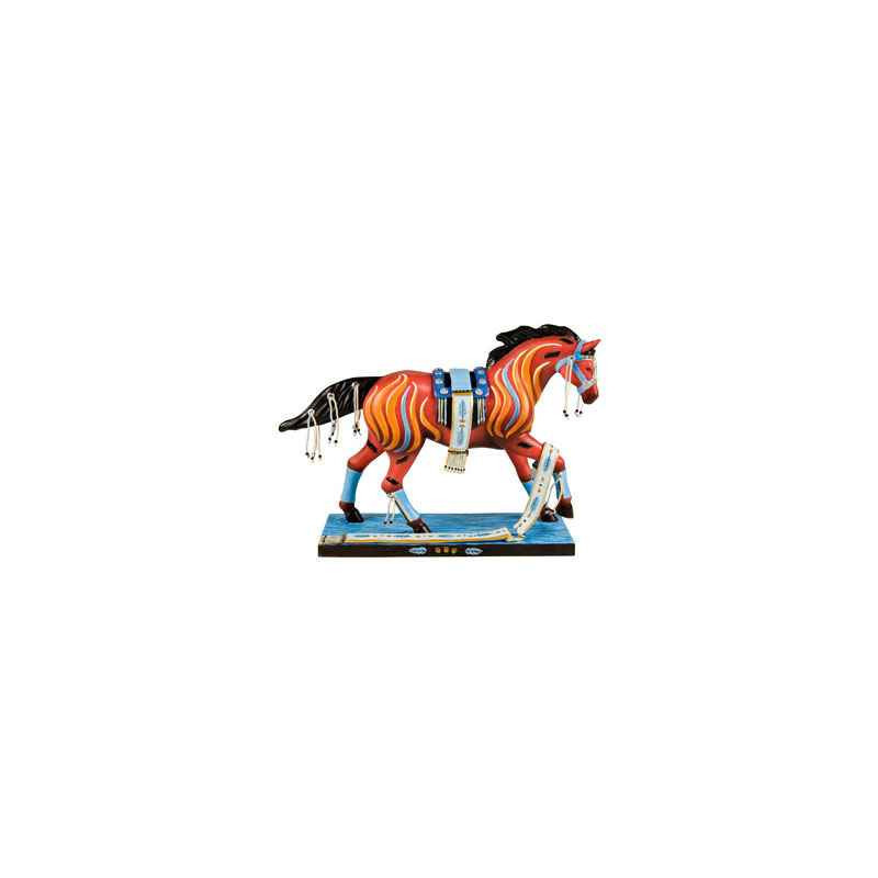 Figurine Cheval Painted Ponies Keeper of the Sacred  -PO12301