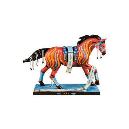 Figurine Cheval Painted Ponies Keeper of the Sacred  -PO12301