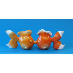 Figurine Mwah Poissons dorés  -MW 93922