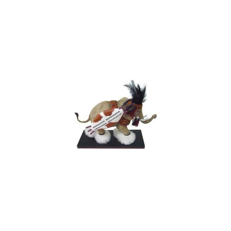 Figurine Elephant Tusk Zulu  -TU13044