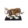 Figurine Elephant Tusk Guerrier africain  -TU13042