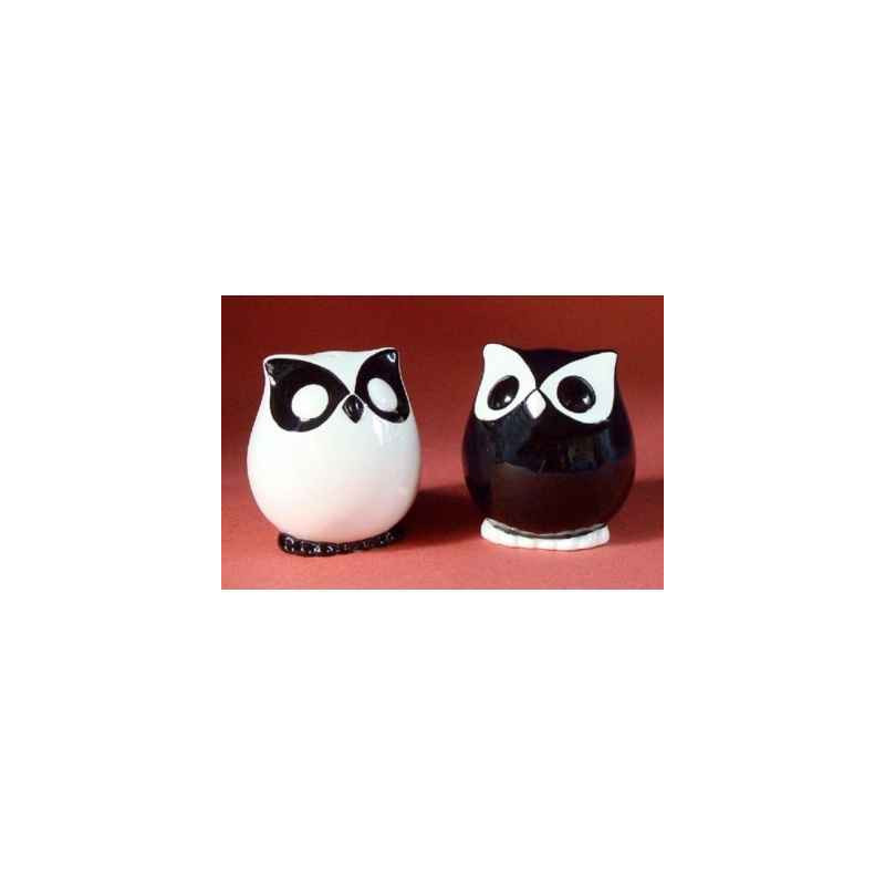 Figurine ménagerie de table  - chouettes  - spm02
