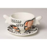 Tasse et soucoupe blanche de selwyn senatori -ST00506