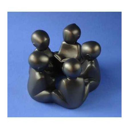 Figurine émotion  - em attentie kinderkring meisje leze   - em009