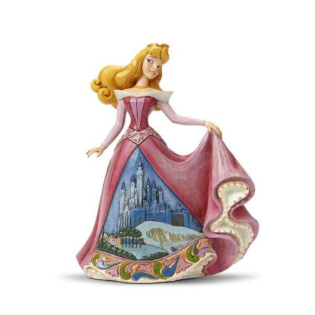 Statuette Aurore en robe château Figurines Disney Collection -4045242