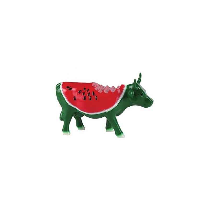 Animaux de la ferme Vache water melon cow CowParade résine taille M