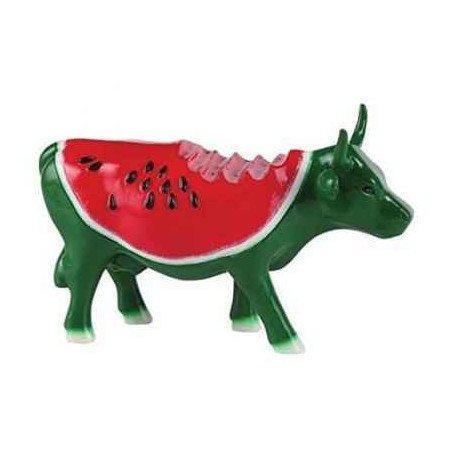 Animaux de la ferme Vache water melon cow CowParade résine taille M