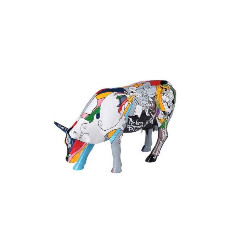 Animaux de la ferme Vache picowso\'s school for the arts CowParade Taille L