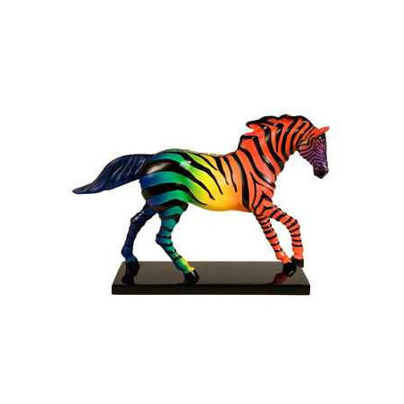 Figurine Cheval Painted Ponies Zorse Hiding in Plain  -PO12291
