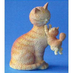 Animaux-Bois-Animaux-Bronzes.com propose Chat Dubout Les jours heureux -DUB35 (2)