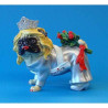 Figurine chien Pugnacious La mariée -PUG16160