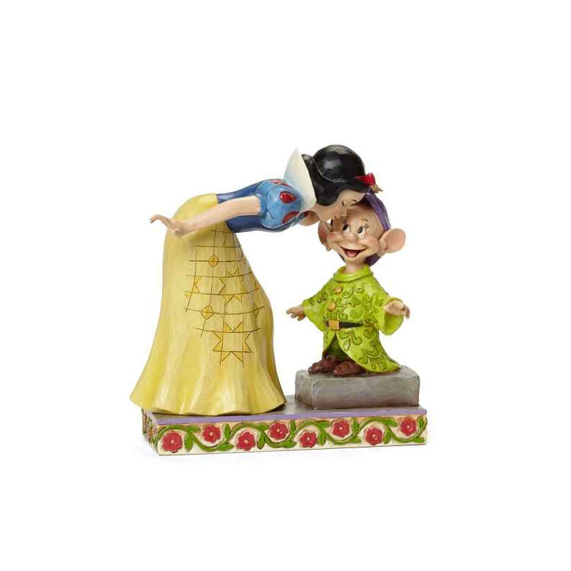 Snow white kissing dopey Figurines Disney Collection -4043650