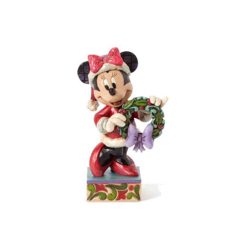 Season's greetings minnie mouse Figurines Disney Collection -4039034