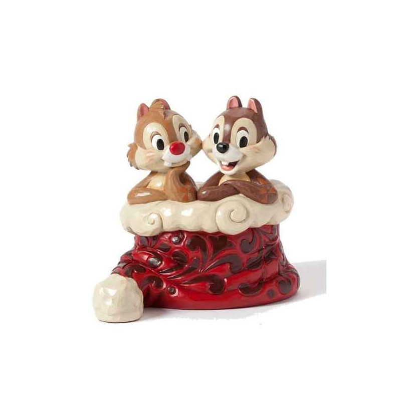 Holly jollt christmas chip & dale Figurines Disney Collection -4039036