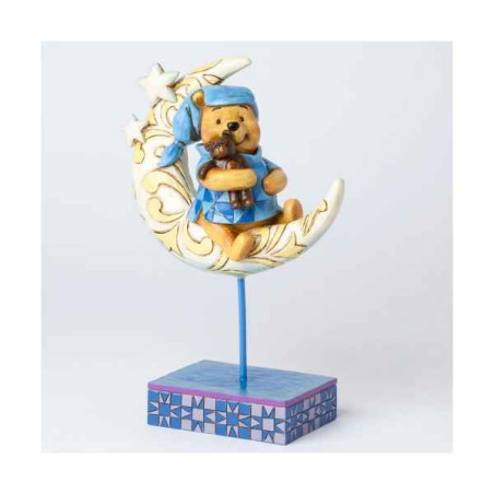Winnie the pooh on the moon Figurines Disney Collection -4038499