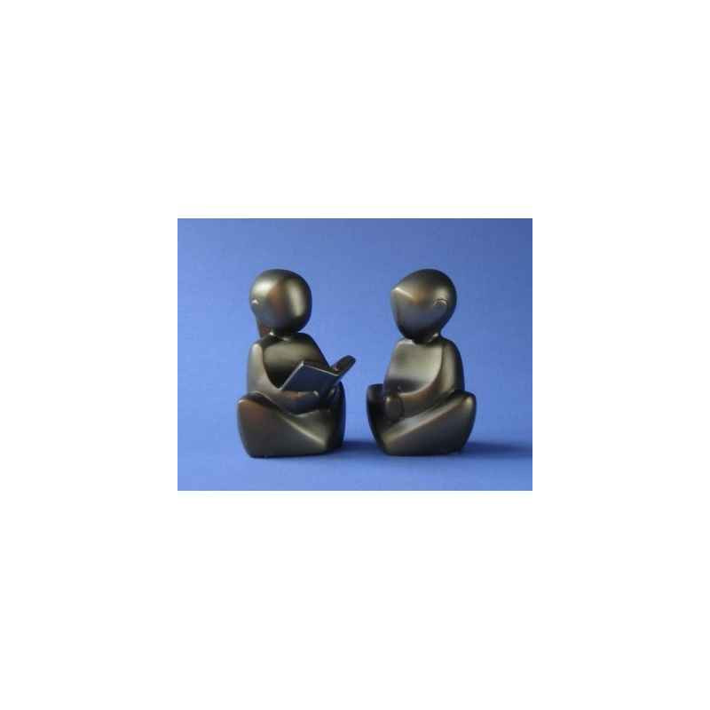 Figurine émotion  - em luis ter set meisje lezend   - em008