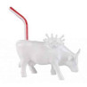 Animaux de la ferme Vache milk splash CowParade résine taille M