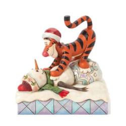 Tigger on snowman Figurines Disney Collection -4039044