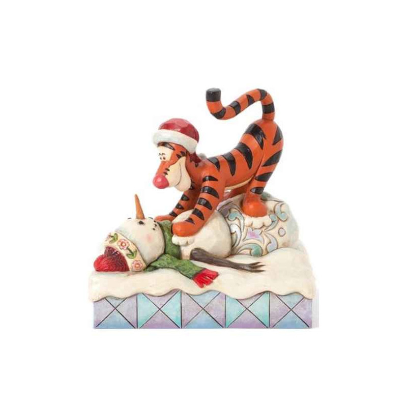 Tigger on snowman Figurines Disney Collection -4039044