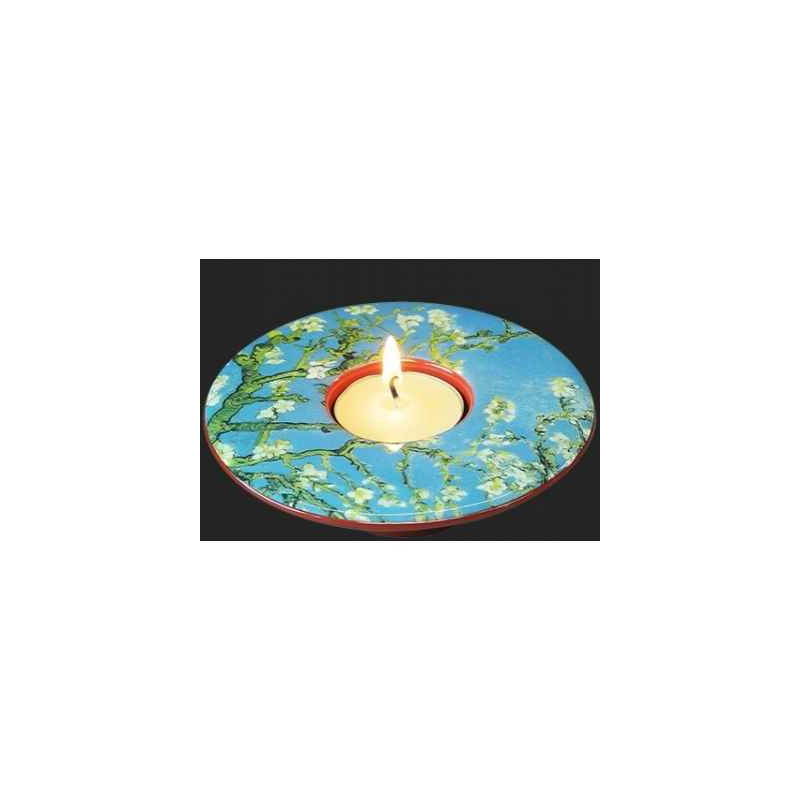 Photophore art almond blossom de van gogh 3dMouseion -TP01GO